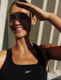 Reebok Lux Tank Top - Black -The Sports Edit Store 03512 SHOT6 3PB ACTIVEWEAR WW APRI25 280