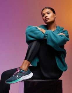 Nike Pegasus 40 Road Running Shoes - Deep Jungle/Black/White/Metallic Silver 11 Nike Pegasus 40 Road Running Shoes - Deep Jungle/Black/White/Metallic Silver -The Sports Edit Store 311023 TSE EDITORIAL 0642