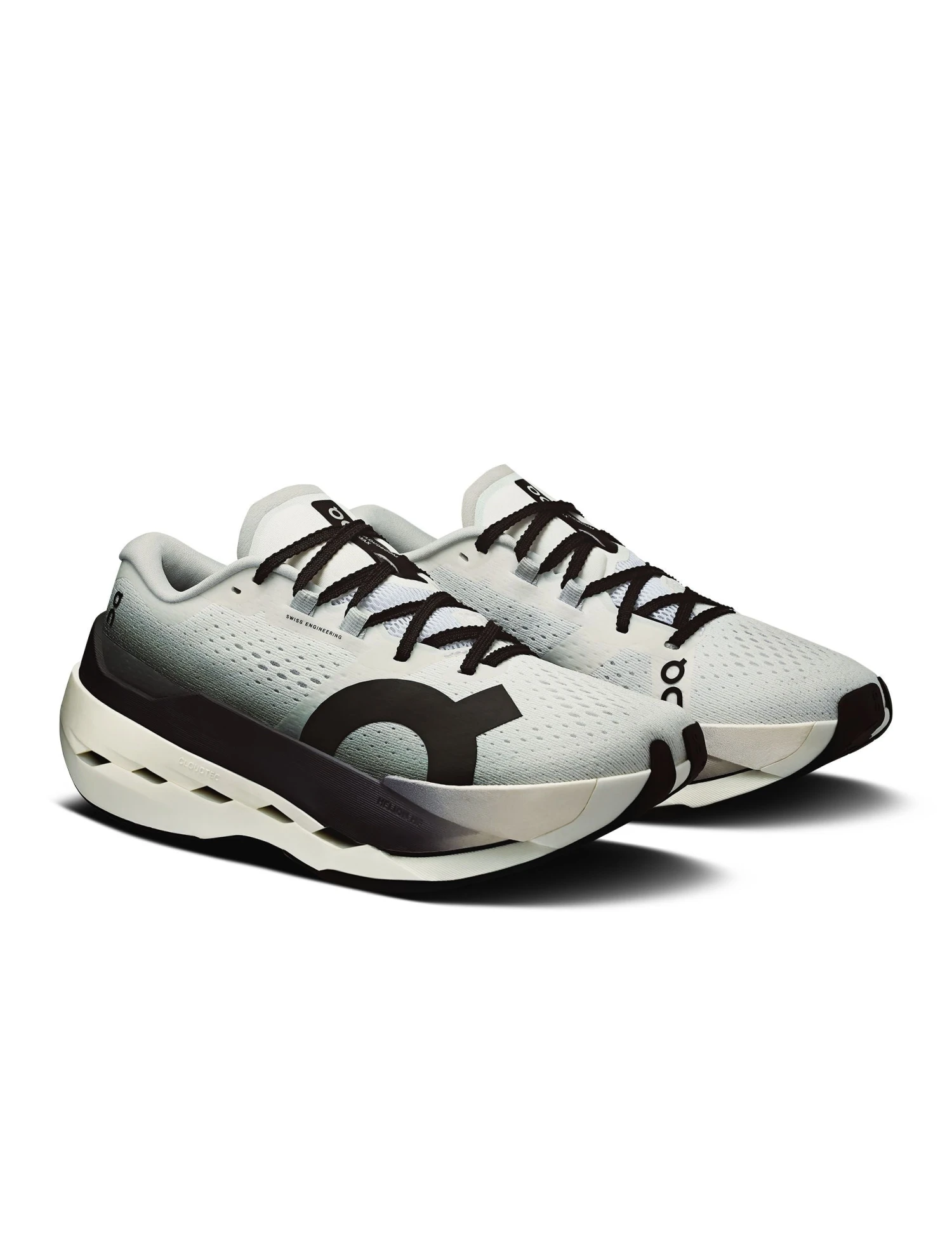 On Running Cloudboom Max - White/Black 4 On Running Cloudboom Max - White/Black - Image 2