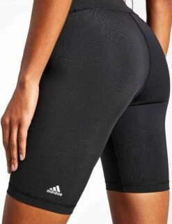 ADIDAS Optime Training Bike Short Leggings - Black -The Sports Edit Store 8028S Adidas Optime Training Bike Short H64227 BLACK 0015