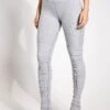 High Waisted Alosoft Goddess Legging- Zinc Heather