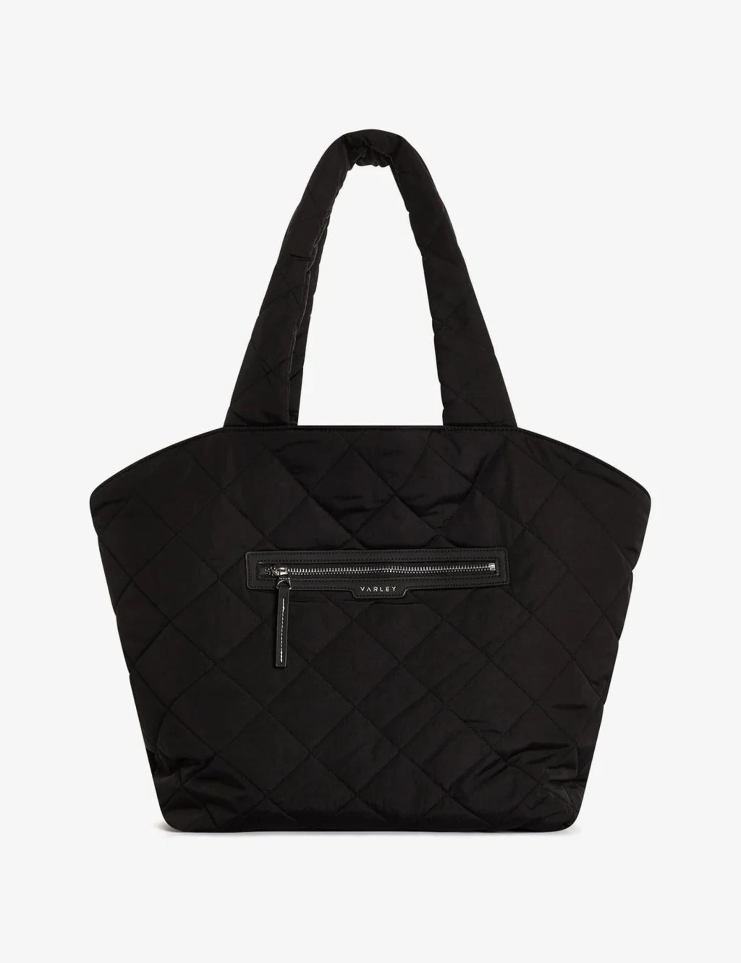 Varley Amos Reversible Quilt Tote - Black 3 Varley Amos Reversible Quilt Tote - Black