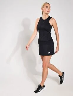 ADIDAS All Gym Seasonal Rib Tight Fit Tonal 3-Stripes Tank Top - Black 9 ADIDAS All Gym Seasonal Rib Tight Fit Tonal 3-Stripes Tank Top - Black -The Sports Edit Store Adidas AG RIB 3S TANK BLACK IW8161 0021