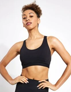 ADIDAS All Me Medium-Support Bra - Black