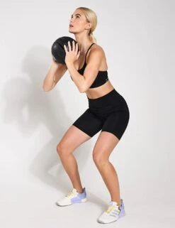 ADIDAS All Me Essentials 7-Inch Short Leggings - Black -The Sports Edit Store Adidas All Me Essentials 7IN BLACK IL7326 0010