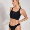 ADIDAS Lanelux Y-Back Bikini - Black 2 ADIDAS Lanelux Y-Back Bikini - Black -The Sports Edit Store Adidas LANELUX BIKINI BLACK JN6925 0057
