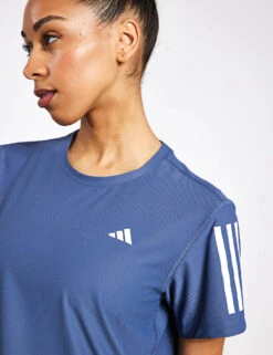 ADIDAS Own The Run T-Shirt - Preloved Ink -The Sports Edit Store Adidas OWN THE RUN B TEE IN1596 PRLOIN 0025