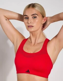 ADIDAS TLRD Impact Training High Support Bra - Pure Ruby