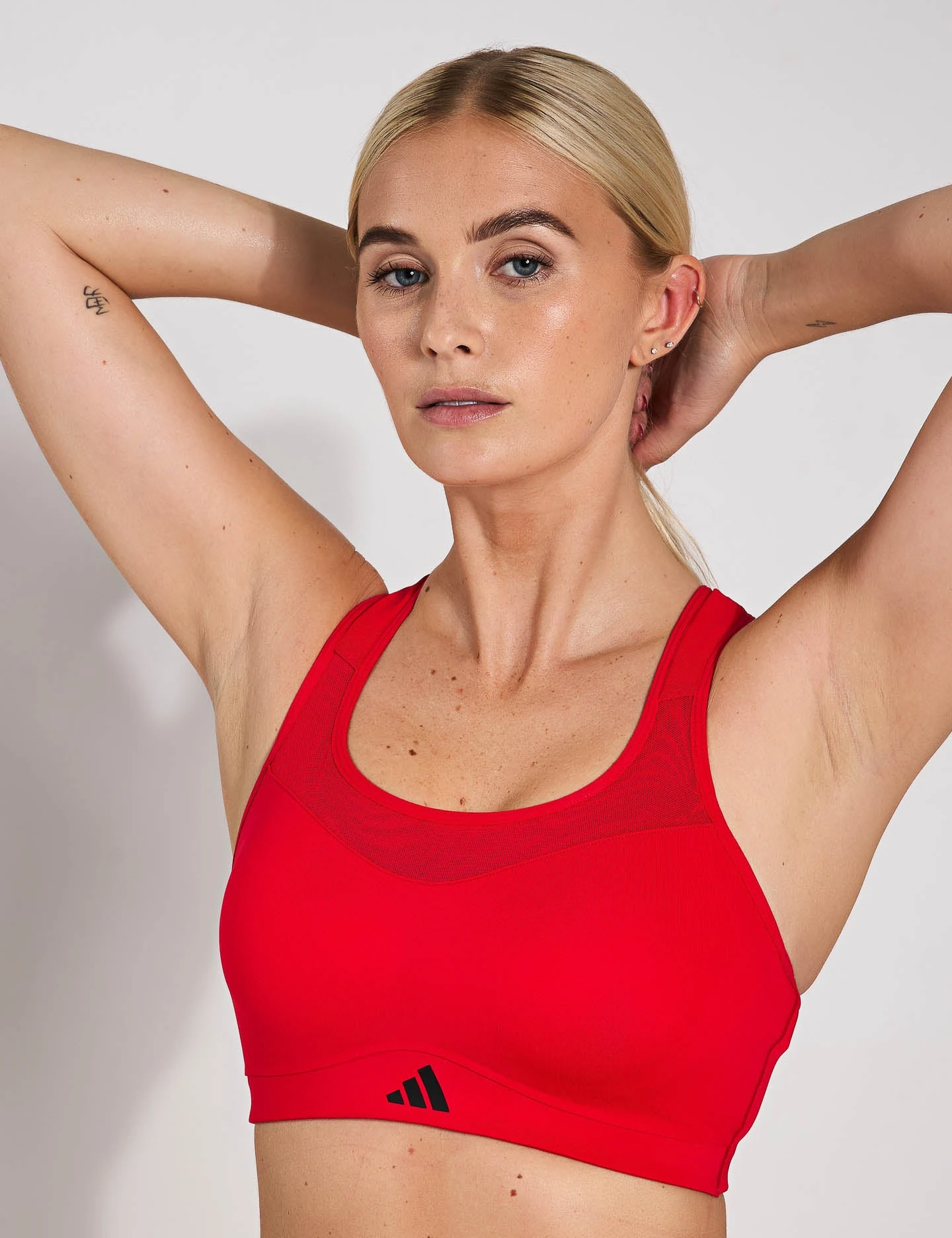 ADIDAS TLRD Impact Training High Support Bra - Pure Ruby 3 ADIDAS TLRD Impact Training High Support Bra - Pure Ruby