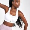 ADIDAS TLRD Impact Training High-Support Bra - White