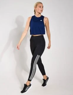 ADIDAS Train Essentials Boxy Workout Tank Top - Dark Blue 9 ADIDAS Train Essentials Boxy Workout Tank Top - Dark Blue -The Sports Edit Store Adidas TRAIN ESSENTIALS TANK DKBLUE JF1027 0017