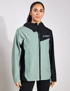 ADIDAS Terrex Multi 2.5L RAIN.RDY Jacket - Silver Green/Black