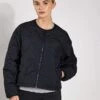 ADIDAS Nuganic Insulation Jacket - Black -The Sports Edit Store Adidas W NUGANIC INSULTATED JACKET BLACK JJ1194 0002.small