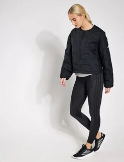 ADIDAS Nuganic Insulation Jacket - Black -The Sports Edit Store Adidas W NUGANIC INSULTATED JACKET BLACK JJ1194 0021.small