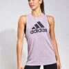 ADIDAS Sportswear Future Icons Winners 3.0 Tank Top - Preloved Fig Melange -The Sports Edit Store Adidas W WINRS 3 0 TNK PRFIME IS3650 PURPLE 0004