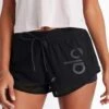 Ambience Short - Black -The Sports Edit Store Alo Yoga AMBIENCE SHORT W6126RG BLACK 0001