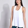 Don't Get It Twisted Tank - White -The Sports Edit Store Alo Yoga DON T GET IT TWISTED TANK W2709R WHITE 0003