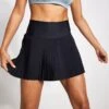 Grand Slam Tennis Skort - Black -The Sports Edit Store Alo Yoga GRAND SLAM TENNIS SKIRT W6289R BLACK 0001