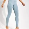 High Waisted Airbrush Legging - Cosmic Grey