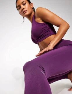 High Waisted Airbrush Legging - Dark Plum 9 High Waisted Airbrush Legging - Dark Plum -The Sports Edit Store Alo Yoga HIGH WAIST AIRBRUSH LEGGING W5473R DARK PLUM 0047 RS