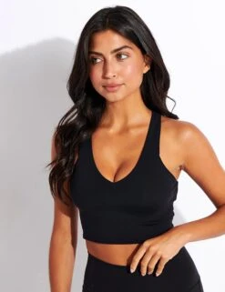 Alo Yoga Airbrush Real Bra Tank in Black