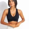 Wild Thing Bra - Black -The Sports Edit Store Alo Yoga WILD THING BRA W9327R BLACK 0002