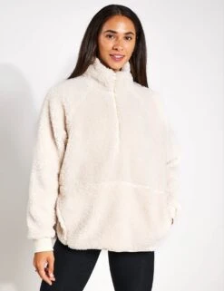 Beyond Yoga Take Flight Pullover - Ivory