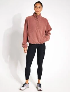 Beyond Yoga Tranquility Pullover - Nutmeg -The Sports Edit Store BEYOND YOGA Tranquility Pullover FL7888 NUTMEG 0011