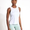 Born Keira Tank - White -The Sports Edit Store BORN Keira Tank Top OI23CS55 C WH White 0004
