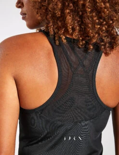 Born Kiava Mesh Tank - Black 8 Born Kiava Mesh Tank - Black -The Sports Edit Store BORN Kiava Mesh Tank O22CS44 C Black 0019