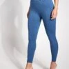 Born Nilay Seamless Legging - Vintage Blue -The Sports Edit Store BORN Nilay Seamless Legging I22SM80 L VB Vintage Blue 0010