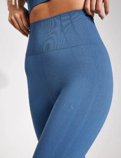 Born Nilay Seamless Legging - Vintage Blue -The Sports Edit Store BORN Nilay Seamless Legging I22SM80 L VB Vintage Blue 0013