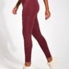Born Saril Perf Legging - Bordeaux -The Sports Edit Store BORN Saril Perf Legging O22CS41 L B Bordeaux 0001