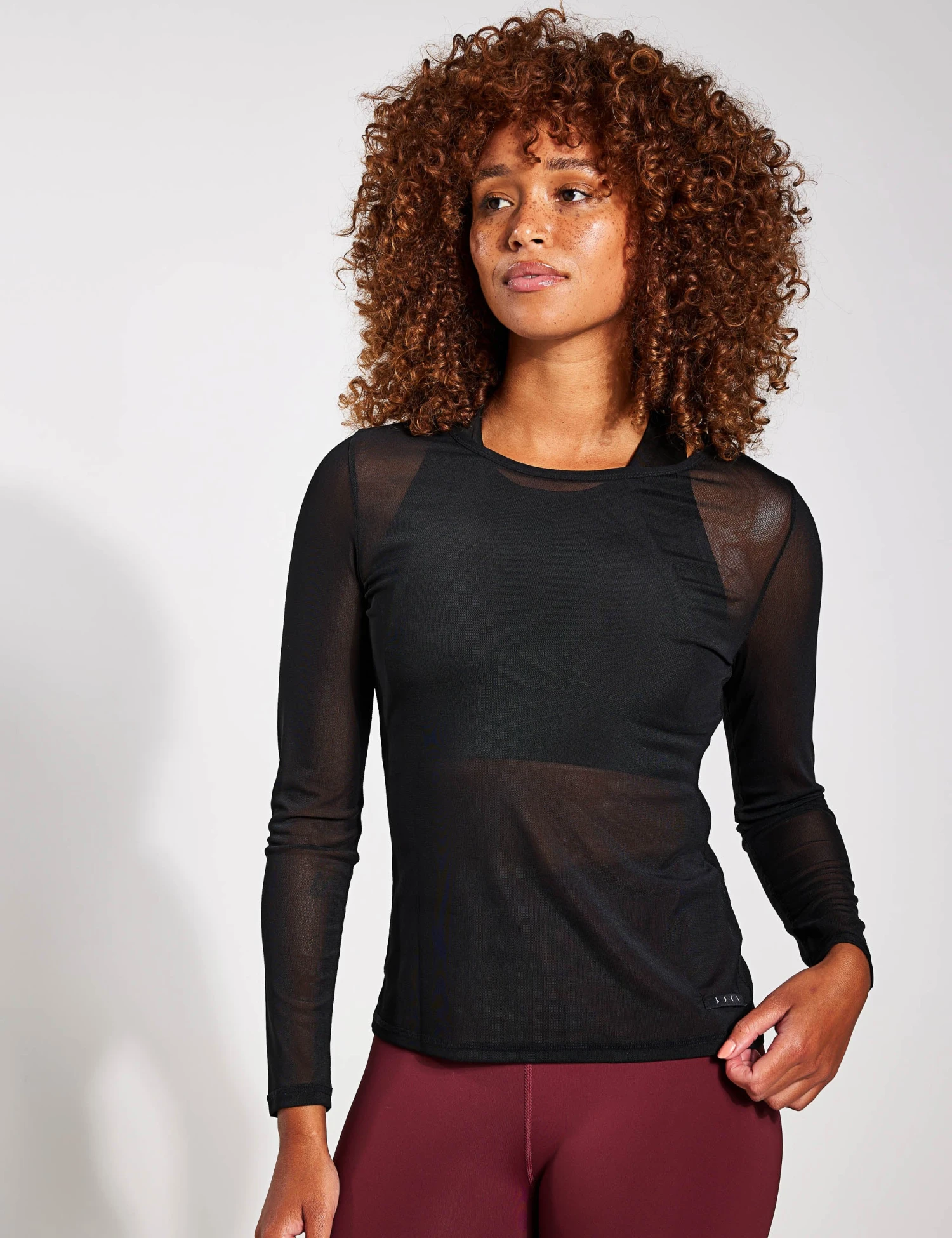 Born Tula Mesh Longsleeve - Black 3 Born Tula Mesh Longsleeve - Black