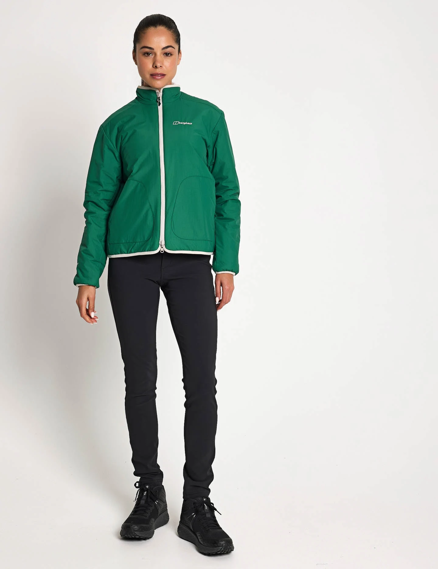 Berghaus Asperton Reversible Jacket - Meadow Green/Stone 10 Berghaus Asperton Reversible Jacket - Meadow Green/Stone - Image 8