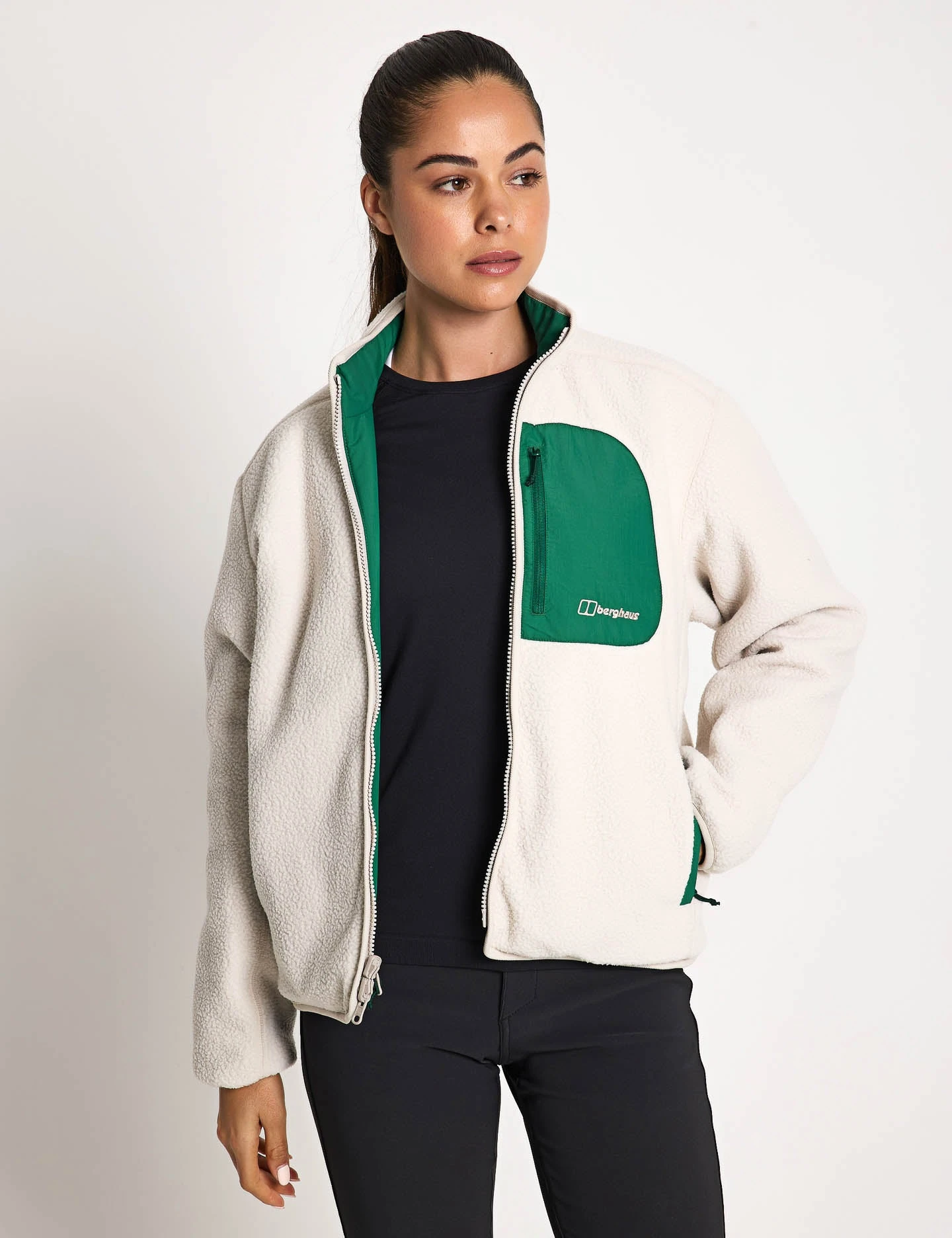 Berghaus Asperton Reversible Jacket - Meadow Green/Stone 3 Berghaus Asperton Reversible Jacket - Meadow Green/Stone