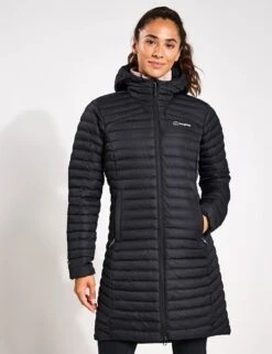 Berghaus Nula Micro Jacket Long - Black