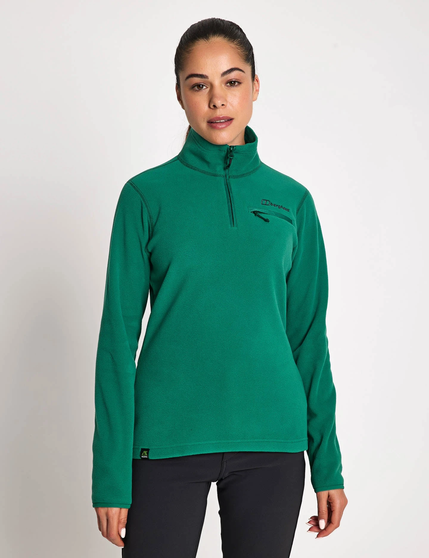 Berghaus Prism 2.0 Micro Half Zip Fleece - Meadow Green 3 Berghaus Prism 2.0 Micro Half Zip Fleece - Meadow Green
