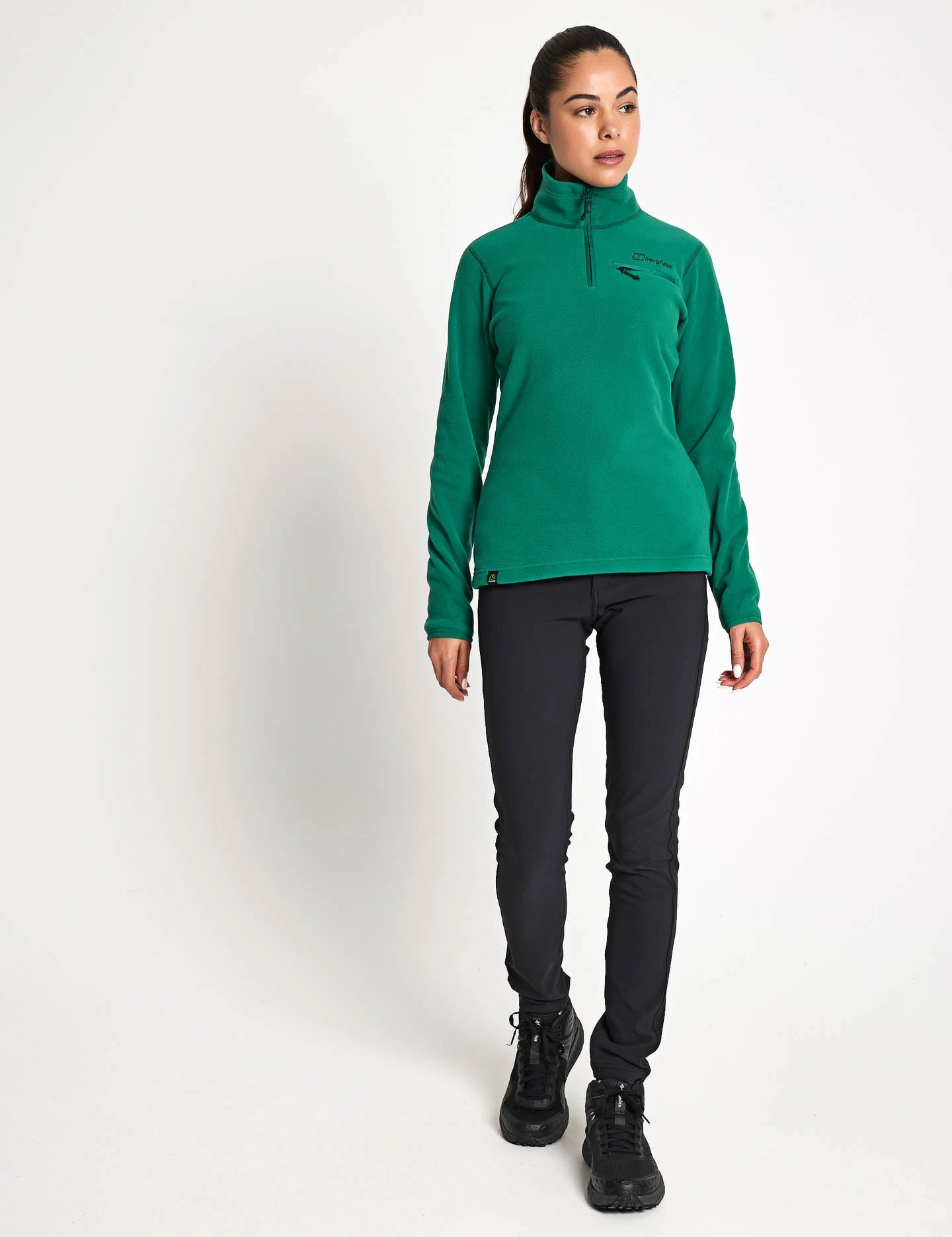 Berghaus Prism 2.0 Micro Half Zip Fleece - Meadow Green 6 Berghaus Prism 2.0 Micro Half Zip Fleece - Meadow Green - Image 4