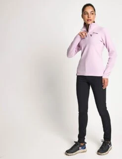 Berghaus Prism 2.0 Micro Half Zip Fleece - Pale Dawn -The Sports Edit Store Berghaus W PRISM 2 0 MICRO HZ LTPNK LTPNK 4A000967LX7 Pale Dawn 0016
