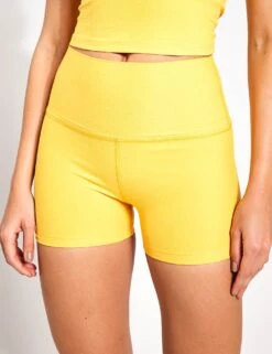 Beyond Yoga Spacedye All For Run 3" Short - Sunflower Heather