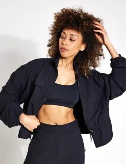 Beyond Yoga City Chic Jacket - Black -The Sports Edit Store Beyond Yoga CITY CHIC JACKET SBEY0008 NW2221BLK 0040