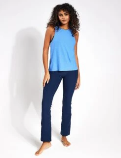 Beyond Yoga Featherweight Rebalance Tank - Sky Blue Heather 9 Beyond Yoga Featherweight Rebalance Tank - Sky Blue Heather -The Sports Edit Store Beyond Yoga FEATHERWEIGHT REBALANCE TANK LWSD4612BLU SKY BLUE HEATHER 0002