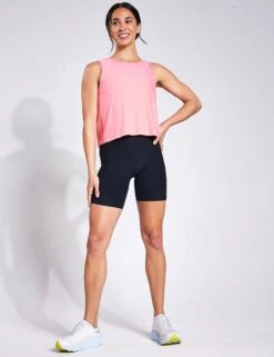 Beyond Yoga Featherweight New View Cropped Tank - Sun Kissed Coral Heather 8 Beyond Yoga Featherweight New View Cropped Tank - Sun Kissed Coral Heather -The Sports Edit Store Beyond Yoga Featherweight New View Cropped Tank LWSD4652 Sun Kissed Coral Heather 0011