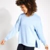 Beyond Yoga Off Duty Pullover - Hazy Sky 2 Beyond Yoga Off Duty Pullover - Hazy Sky -The Sports Edit Store Beyond Yoga OFF DUTY PULLOVER SBEY0008 CF7887LIG 0010