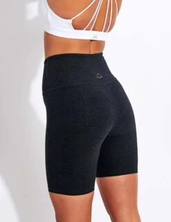 Beyond Yoga Spacedye Biker Short - Darkest Night -The Sports Edit Store Beyond Yoga SPACEDYE HIGH WAISTED BIKER SHORT SD5054 DARKEST NIGHT 0003
