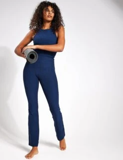 Beyond Yoga Spacedye Practice High Waisted Pant - Nocturnal Navy -The Sports Edit Store Beyond Yoga Spacedye Practice High Waisted Pant SD1111 Nocturnal Navy 0002