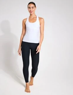 Beyond Yoga Spacedye Step Up Racerback Tank - Cloud White 9 Beyond Yoga Spacedye Step Up Racerback Tank - Cloud White -The Sports Edit Store Beyond Yoga Spacedye Step Up Racerback Tank Cloud White SD4002 S White 0008