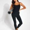 Beyond Yoga Spacedye Uplevel Midi Jumpsuit - Darkest Night -The Sports Edit Store Beyond Yoga Spacedye Uplevel Midi Jumpsuit SD6162 Darkest Night 0018