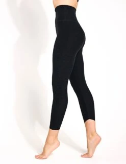 Beyond Yoga Spacedye Walk And Talk High Waisted Capri Legging - Darkest Night -The Sports Edit Store Beyond Yoga Spacedye Walk and Talk High Waisted Capri Legging DIL353 0008